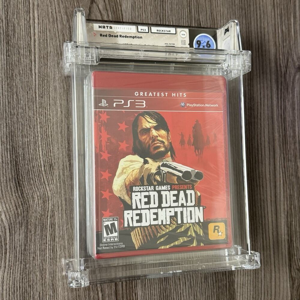 Red Dead Redemption Greatest Hits PlayStation 3 PS3 WATA 9.6 A+ Sealed